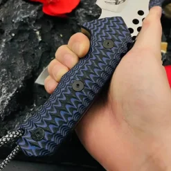 Green Thumb Gear Camping-Werkzeuge|Camping Im Freien-Taktisches Hochleistungs-Kampfmesser - Defender Edition