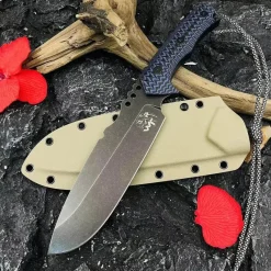 Green Thumb Gear Camping-Werkzeuge|Camping Im Freien-Taktisches Hochleistungs-Kampfmesser - Defender Edition