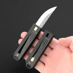 Cozy Living Camping Im Freien|Outdoor-Artikel-Taktisches Mini-Klappmesser - Kompakte Verteidigungsklinge