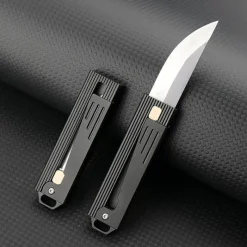 Cozy Living Camping Im Freien|Outdoor-Artikel-Taktisches Mini-Klappmesser - Kompakte Verteidigungsklinge