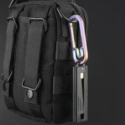 Cozy Living Camping Im Freien|Outdoor-Artikel-Taktisches Mini-Klappmesser - Kompakte Verteidigungsklinge