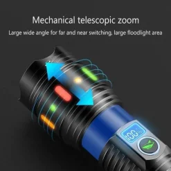 The Outdoor Vault Camping-Werkzeuge|Outdoor-Artikel-Taschenlampe für den Außenbereich mit großer Reichweite – hohe Helligkeit, wasserdicht, langlebig