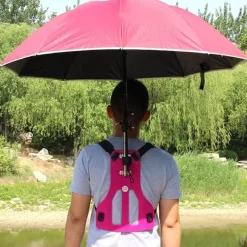 Trail Tech Camping-Werkzeuge|Outdoor-Gadgets-Taschenschirm mit Halterung – Easy-Flex-Design für mehr Komfort