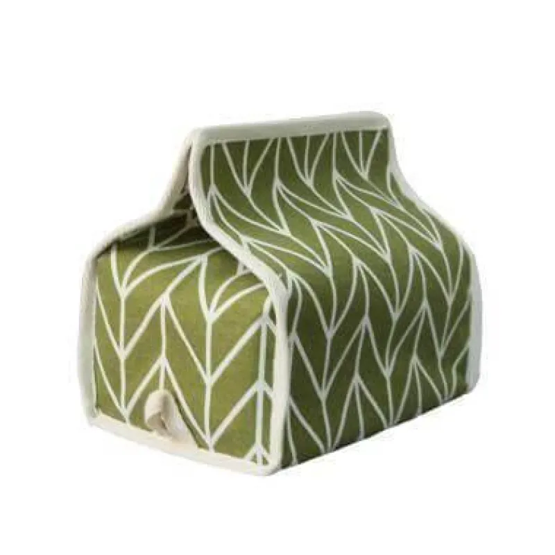 Comfort u0026 Style Autozubehör|Automobilindustrie-Taschentuchhalter aus Baumwollleinen – Dekorativer Organizer im japanischen Stil