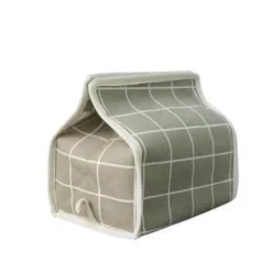 Comfort u0026 Style Autozubehör|Automobilindustrie-Taschentuchhalter aus Baumwollleinen – Dekorativer Organizer im japanischen Stil