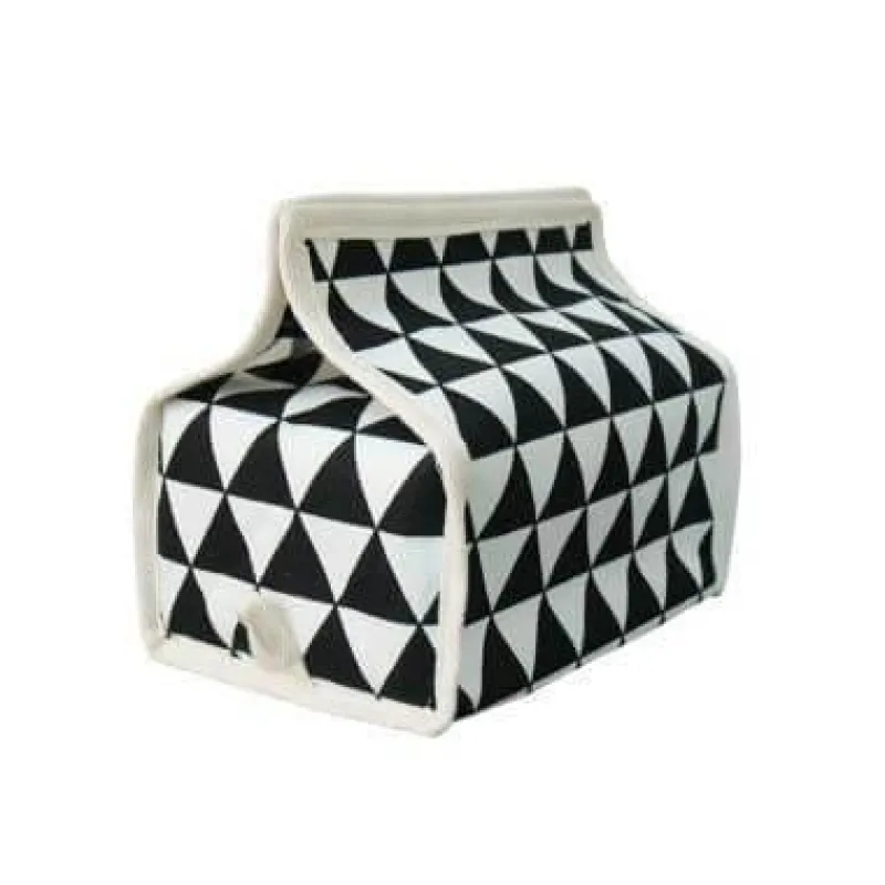 Comfort u0026 Style Autozubehör|Automobilindustrie-Taschentuchhalter aus Baumwollleinen – Dekorativer Organizer im japanischen Stil