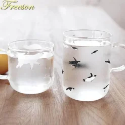 Feast u0026 Flair Küche & Esszimmer-Tasse mit Eisbär und Pinguin – hitzebeständige Kaffeetasse