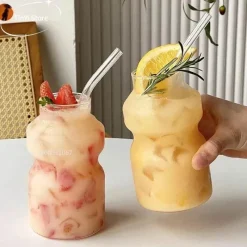 Plates u0026 More Küche & Esszimmer-Tassen aus Borosilikatglas – hitzebeständiges Trinkgeschirr für Kaffee, Tee, Milch und Saft