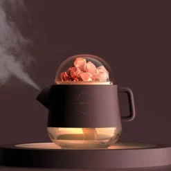 Comfort u0026 Style Beleuchtung-Teapot Humidifier Night Lamp - Elegant Home Décor Accent