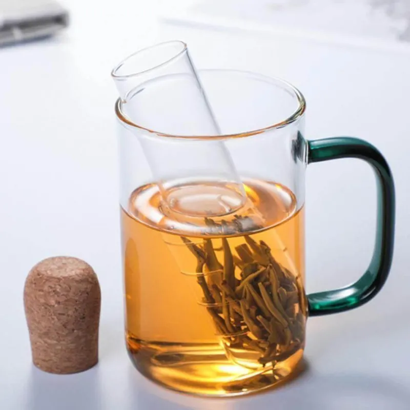 The Cozy Mug Küche & Esszimmer-Tee-Ei aus Glas – einzigartiges Pfeifendesign