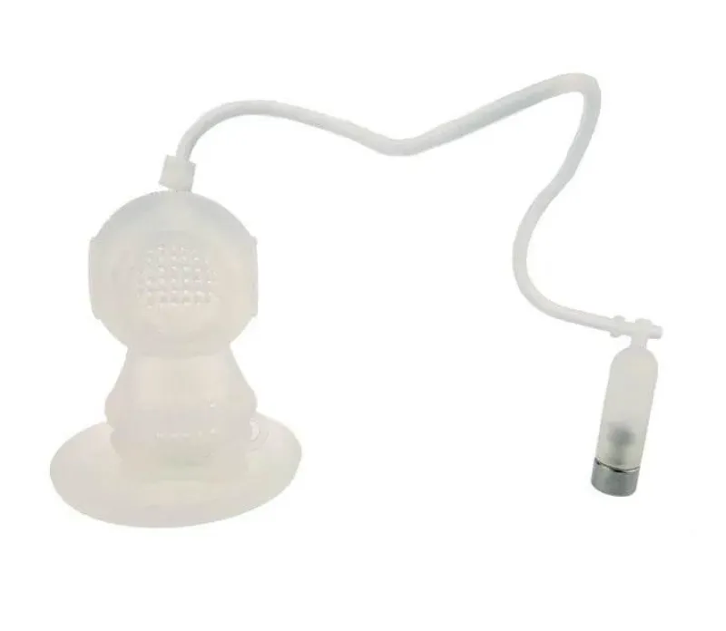 Tom Küche & Esszimmer-Tee-Ei aus Silikon – Taucher-Design für losen Kräutertee