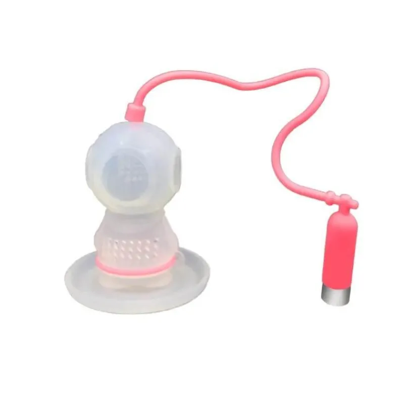 Tom Küche & Esszimmer-Tee-Ei aus Silikon – Taucher-Design für losen Kräutertee