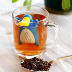 The Cozy Mug Küche & Esszimmer-Tee-Ei in Form einer Ente – süßes Filterwerkzeug für Kräutertee