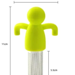 Brew Bliss Küche & Esszimmer-Tee-Ei in Menschenform – Entspannender Teebereiter für losen Tee