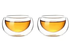 Plates u0026 More Küche & Esszimmer-Teekannen-Set aus Glas mit Edelstahlsieb – hitzebeständige Tee- und Kaffeekanne