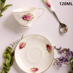 Plates u0026 More Küche & Esszimmer-Teekannen-Set „Pink Camellia“ – Hochwertiges Porzellan-Teegeschirr