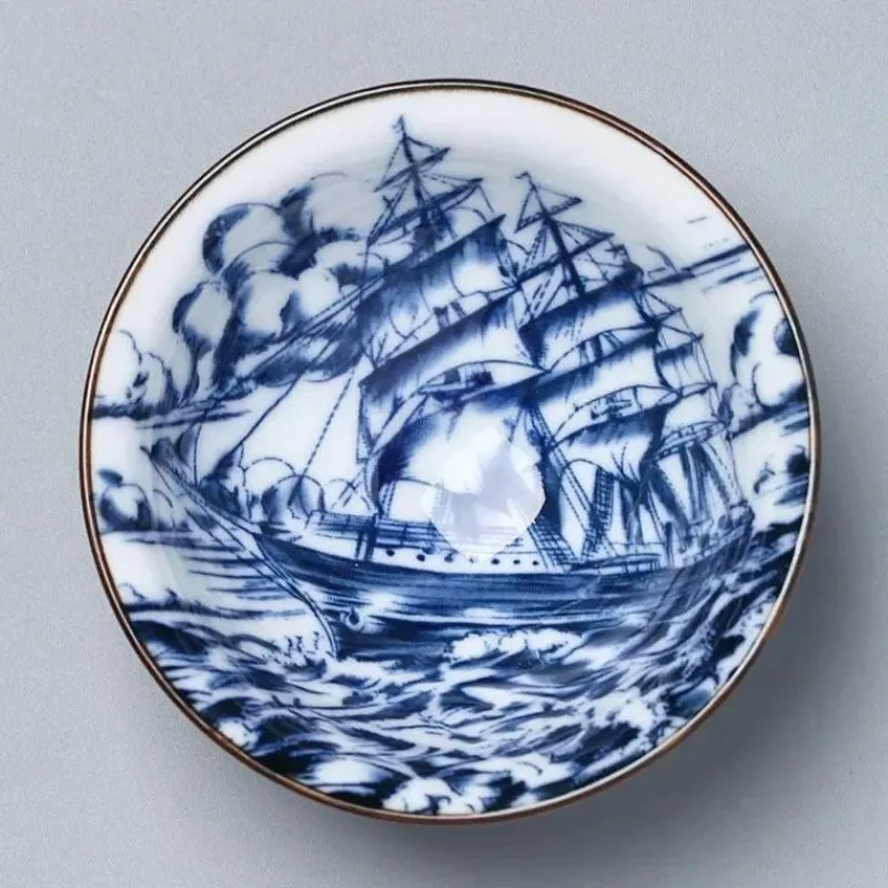 Plates u0026 More Küche & Esszimmer-Teetasse aus Keramik – Elegante Espressotasse aus japanischem Porzellan