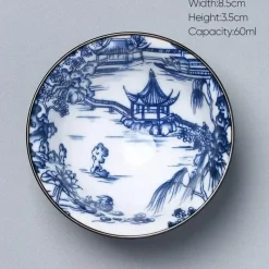 Plates u0026 More Küche & Esszimmer-Teetasse aus Keramik – Elegante Espressotasse aus japanischem Porzellan