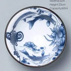 Plates u0026 More Küche & Esszimmer-Teetasse aus Keramik – Elegante Espressotasse aus japanischem Porzellan