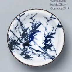 Plates u0026 More Küche & Esszimmer-Teetasse aus Keramik – Elegante Espressotasse aus japanischem Porzellan