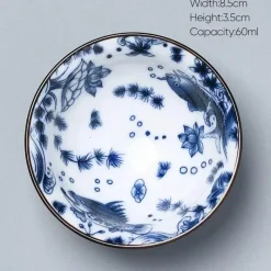 Plates u0026 More Küche & Esszimmer-Teetasse aus Keramik – Elegante Espressotasse aus japanischem Porzellan