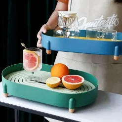 The Cozy Mug Küche & Esszimmer-Teetassen-Abtropfschale - Wasserauffangschale für Teetassen