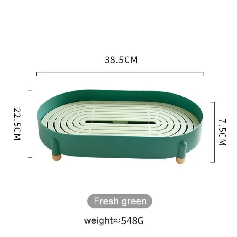 The Cozy Mug Küche & Esszimmer-Teetassen-Abtropfschale - Wasserauffangschale für Teetassen