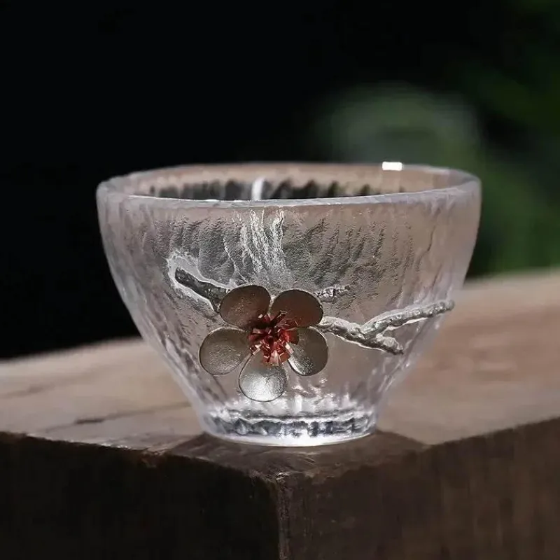 Plates u0026 More Küche & Esszimmer-Teetassen-Set – Elegantes, geschnitztes Zinnglas, hitzebeständiges Puer-Design