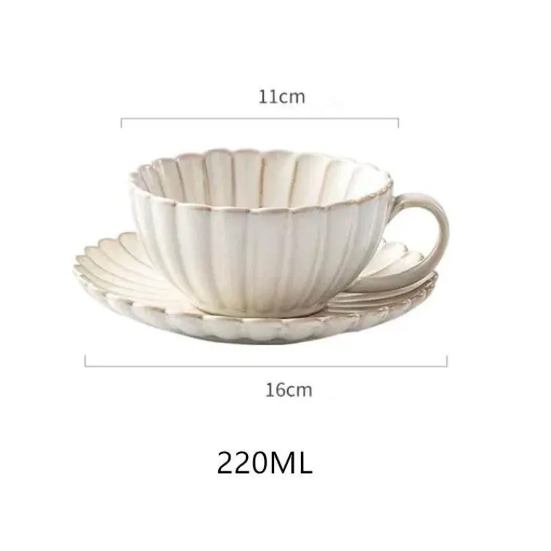 Plates u0026 More Küche & Esszimmer-Teetassen-Set aus Keramik – Stilvolles Kaffee- und Zitronenteegeschirr