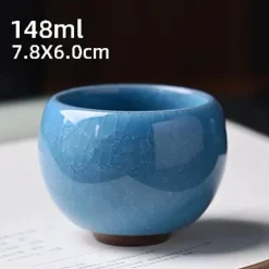 Plates u0026 More Küche & Esszimmer-Teetassen-Set aus Keramik – Elegante Bürobecher