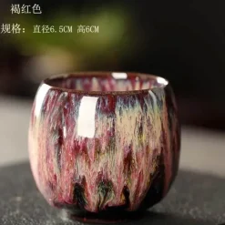 Plates u0026 More Küche & Esszimmer-Teetassen-Set aus Keramik – Kung-Fu-Tassen aus Porzellan im Eierstil