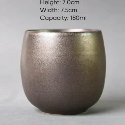 Plates u0026 More Küche & Esszimmer-Teetassen-Set aus Porzellan – Elegante Espressotassen aus Keramik