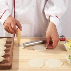 Deco Küche & Esszimmer-Teigroller aus Edelstahl – einfaches Backwerkzeug für Hobbyköche