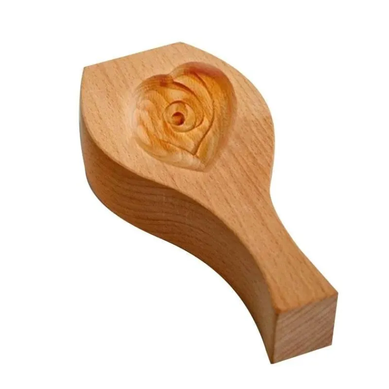 The Culinary Kit Küche & Esszimmer-Teigtaschenformer aus Holz – Mondförmige Form für selbstgemachte Teigtaschen