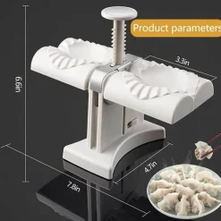 Tom Küche & Esszimmer-Teigtaschenmacher - Auatische Empanada-Ravioli-Presse