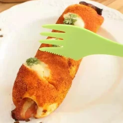 Tom Küche & Esszimmer-6-teiliges Outdoor-Göffel-Set – Camping-Utensilien für Wanderungen und Picknicks