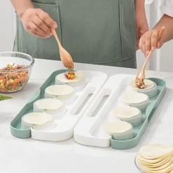 The Culinary Kit Küche & Esszimmer-8-teiliges Teigtaschenformer-Set – Multifunktionswerkzeug für die schnelle Teigtaschenzubereitung