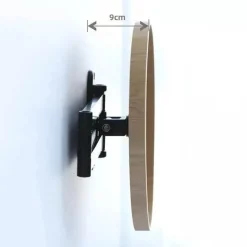 The Decor Haven Gadgets Für Zuhause-Teleskop-Couchtisch zur Wandmontage – platzsparender Mini-Tisch