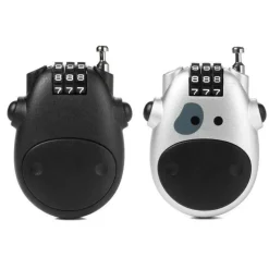 Decor Fahrräder & Verkehr-Teleskop-Fahrradschloss aus Stahl – langlebiges Seil-Sicherheitsschloss