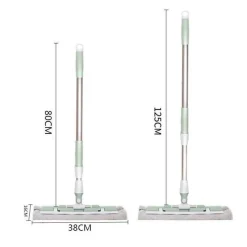 Comfort u0026 Style Gadgets Für Zuhause-Teleskop-Flachmopp – 360-Grad-Reinigungswerkzeug