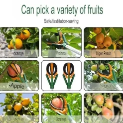 The Outdoor Vault Outdoor-Artikel|Outdoor-Gadgets-Teleskop-Obstpflücker – Einstellbares Werkzeug für große Reichweite