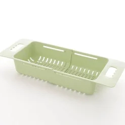 The Culinary Kit Küche & Esszimmer-Teleskop-Spülbeckenkorb - Verstellbares Obstsieb