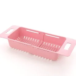 The Culinary Kit Küche & Esszimmer-Teleskop-Spülbeckenkorb - Verstellbares Obstsieb