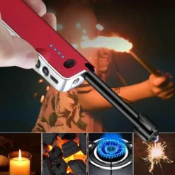 The Outdoor Vault Outdoor-Gadgets|Heimwerkzeuge-Teleskop-Sturmfeuerzeug - Storm Flame Tool