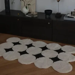 Warm Weaves Boden & Teppiche-Teppich mit Kreismuster – dekorativer Akzent für Ihr Zuhause