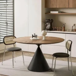 The Lounge Loft Möbel-Teresa Timber Esstisch – Rustikaler Esstisch aus Massivholz