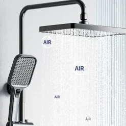 The Blissful Bath Badezimmer-Thermostatisches digitales Regenduschsystem - Spa-Therapie-Set