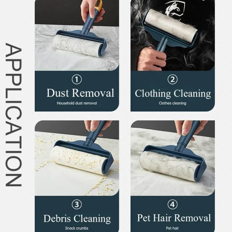 Furendo Haustierzubehör|Reinigungswerkzeuge Für Haustiere-Tierhaarentferner - Einfache Fusselrolle zur Fellreinigung