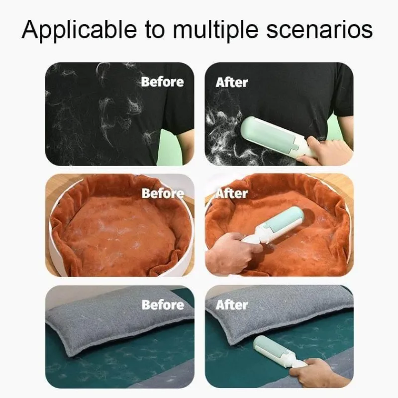 Furendo Haustierzubehör|Reinigungswerkzeuge Für Haustiere-Tierhaarentferner-Rolle - Ultimative Fell-Fusselrolle