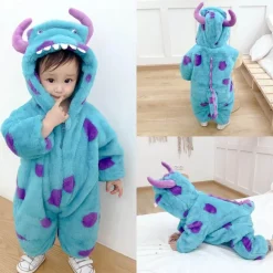 The Decor Haven Babykleidung|Babykleidung-Tier-Onesie-Kostüm – Süßes, pelziges Baby-Outfit